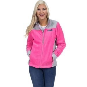 Lauren James The Palmer Fleece Jacket Pink Size XL